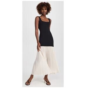 NWT PIXIE MARKET Gia Chiffon Hem Tank Dress Size Medium